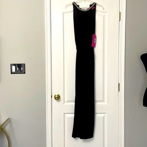 Betsy Johnson Black Jumpsuit